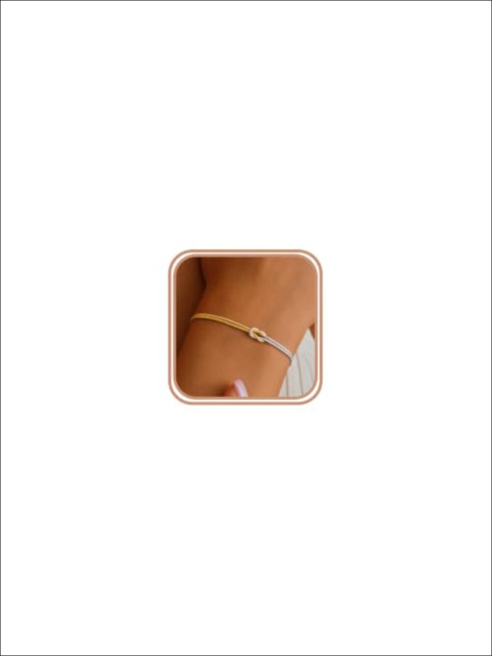 925 Sterling Silver Gold Plated Infinity Love Knot Bracelet Adjustable Snake